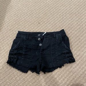 High wasted free people shorts